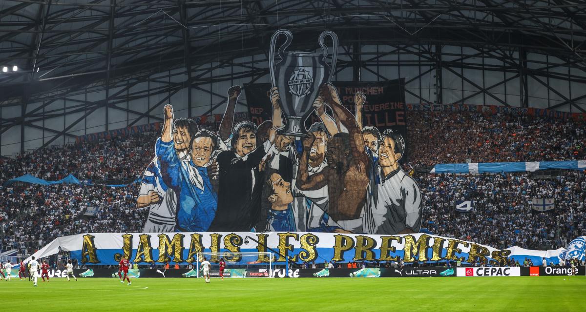 Le stade Vélodrome et ses supporters