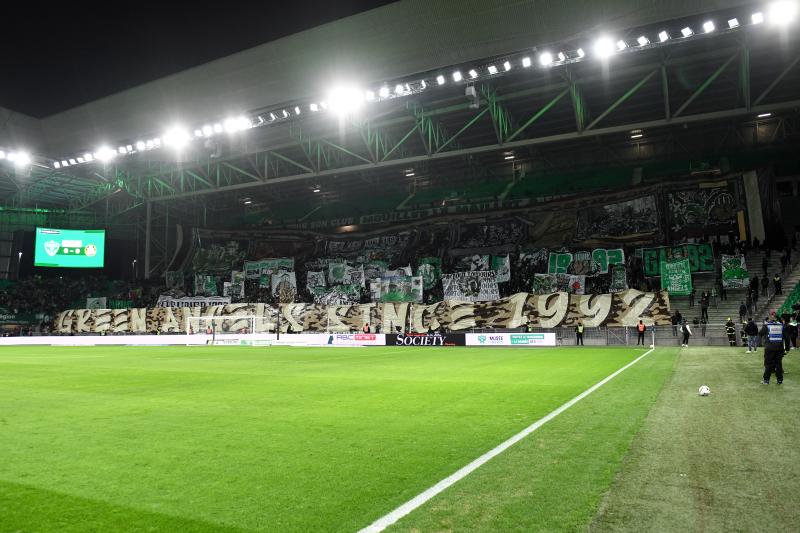  - ASSE : les plus beaux tifos des supporters des Verts la saison dernière
