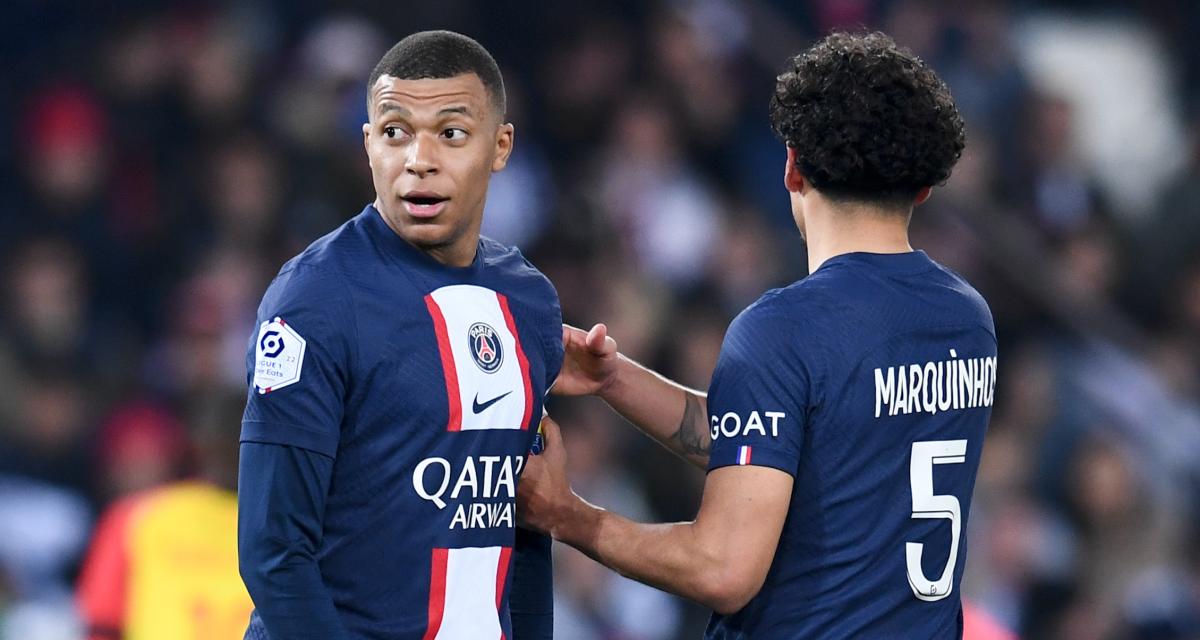 Kylian Mbappé et Marquinhos