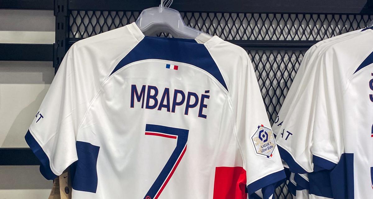 Maillot de Kylian Mbappé