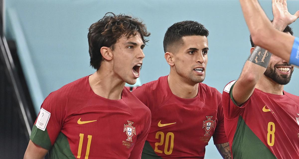 Joao Félix et Joao Cancelo