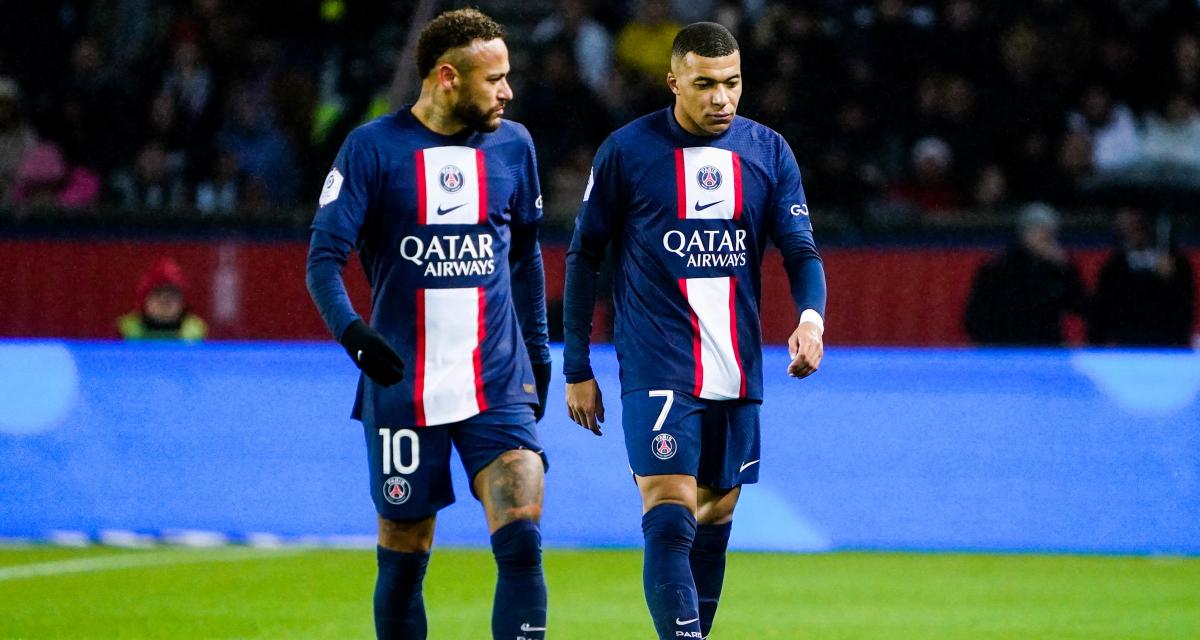 Neymar et Kylian Mbappé