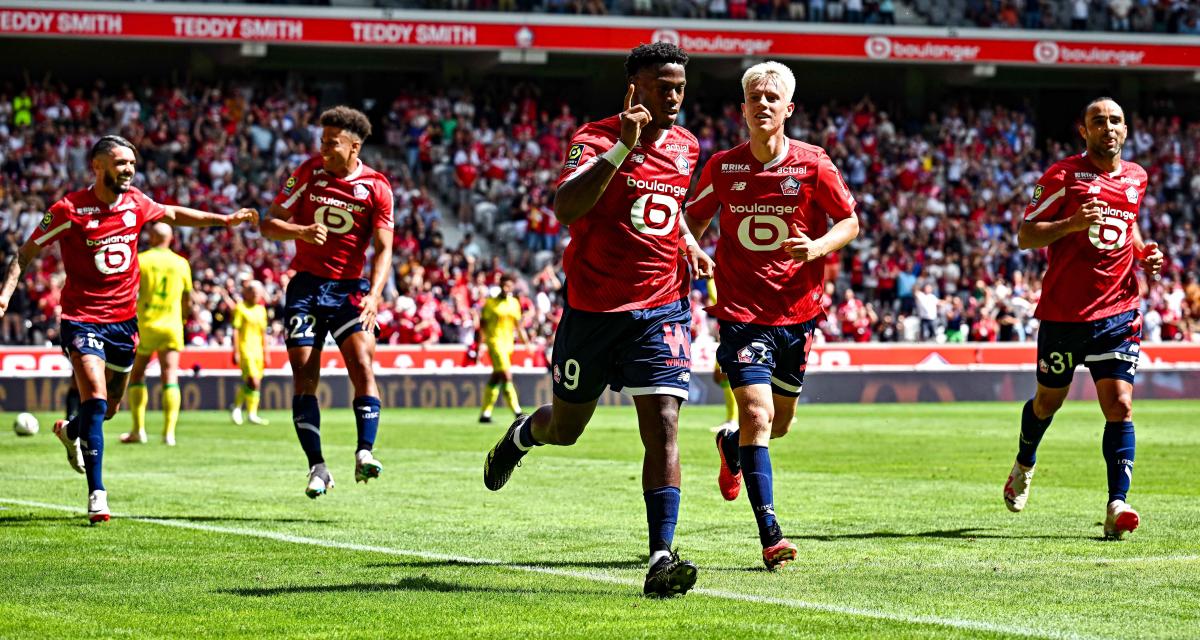 Les joueurs du LOSC