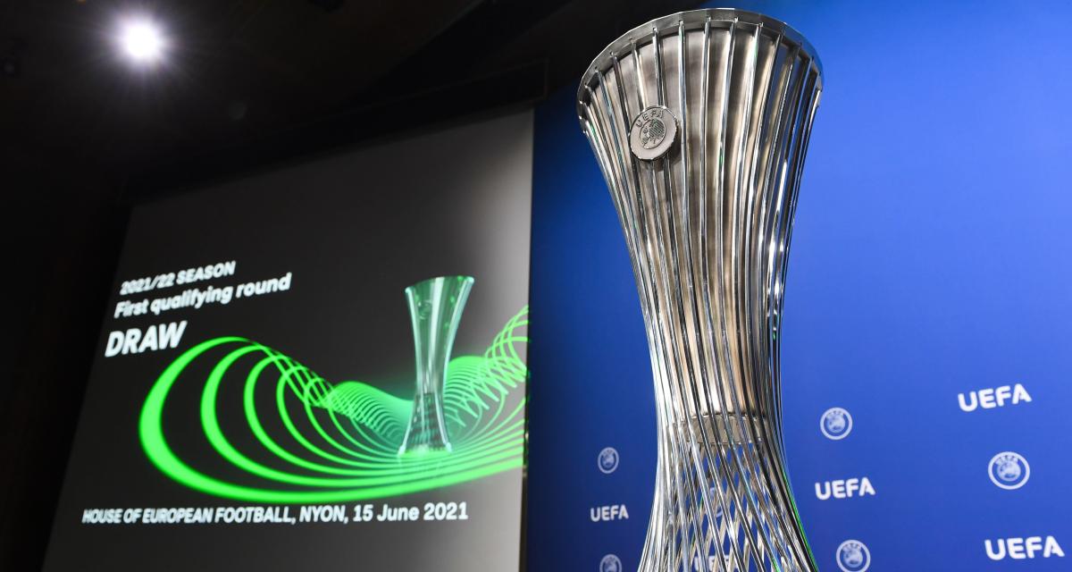 Le trophée de la Ligue Europa Conférence 