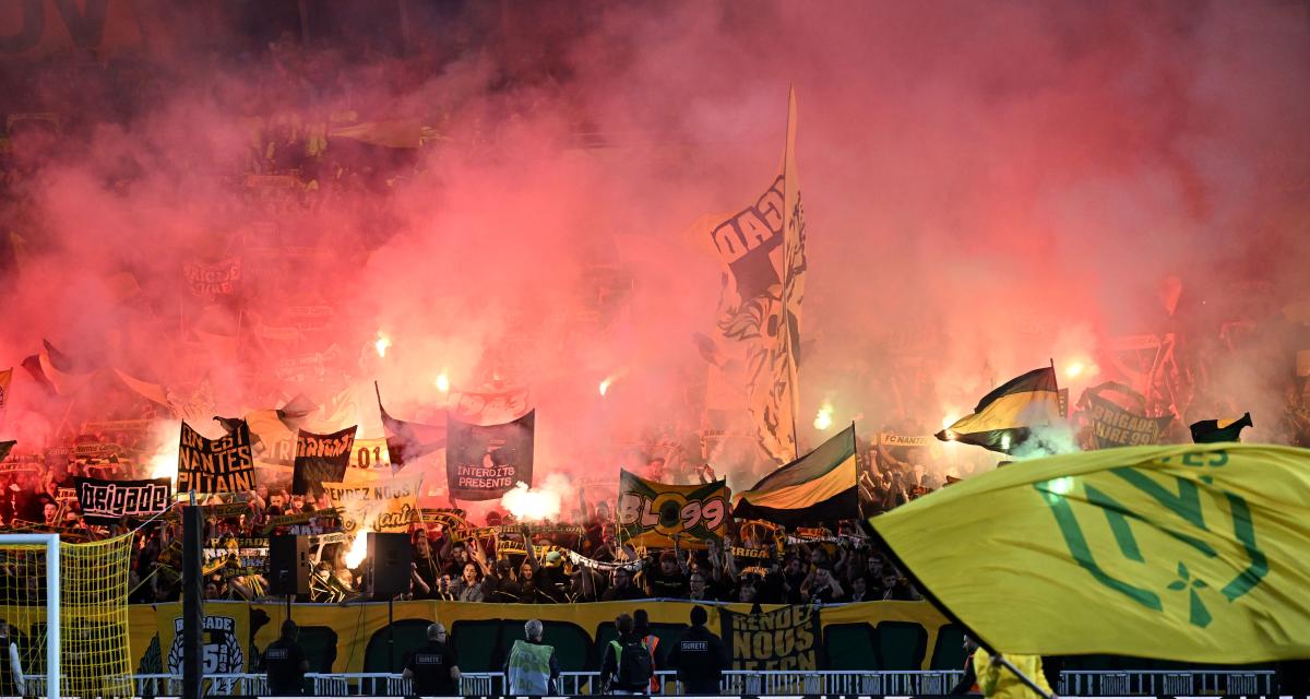 Les supporters du FC Nantes