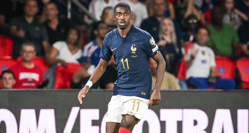  - PSG, Équipe de France : après le Barça, Dembélé prend une balle perdue chez les Bleus