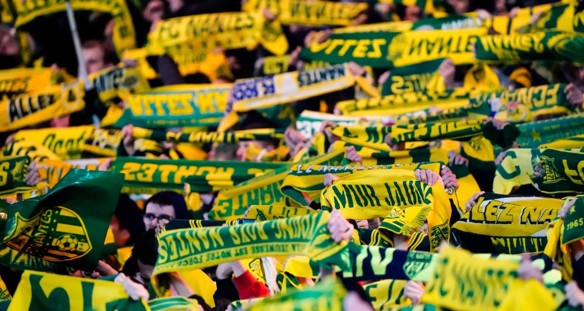 Les supporters du FC Nantes en fusion