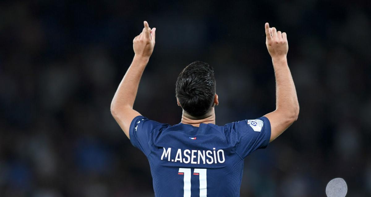 PSG : la durée de l'indisponibilité d'Asensio est connue ! 