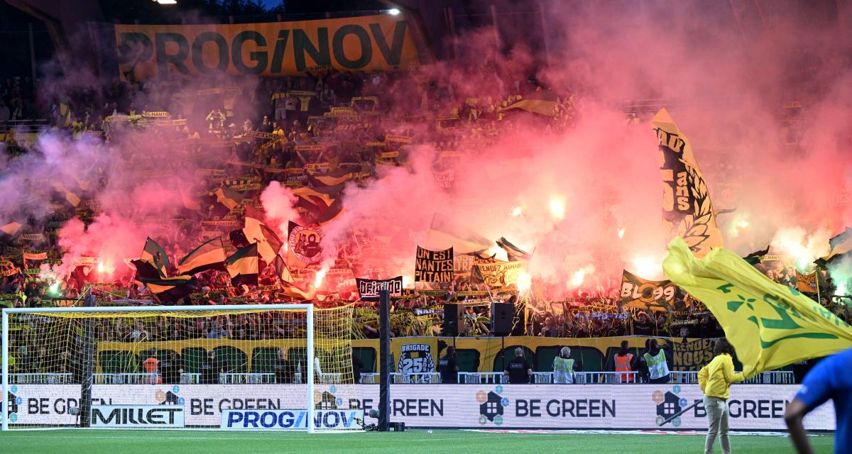 Les supporters du FC Nantes