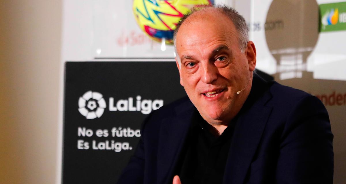 Javier Tebas, président de la Liga en 2023