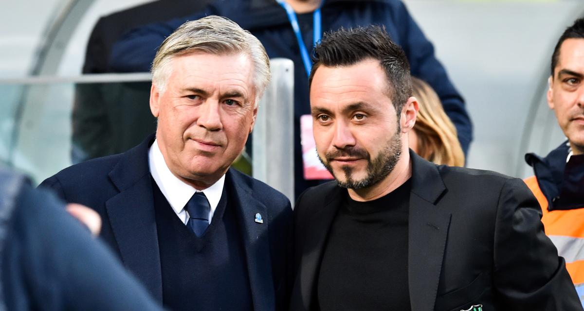 Carlo Ancelotti et Roberto De Zerbi