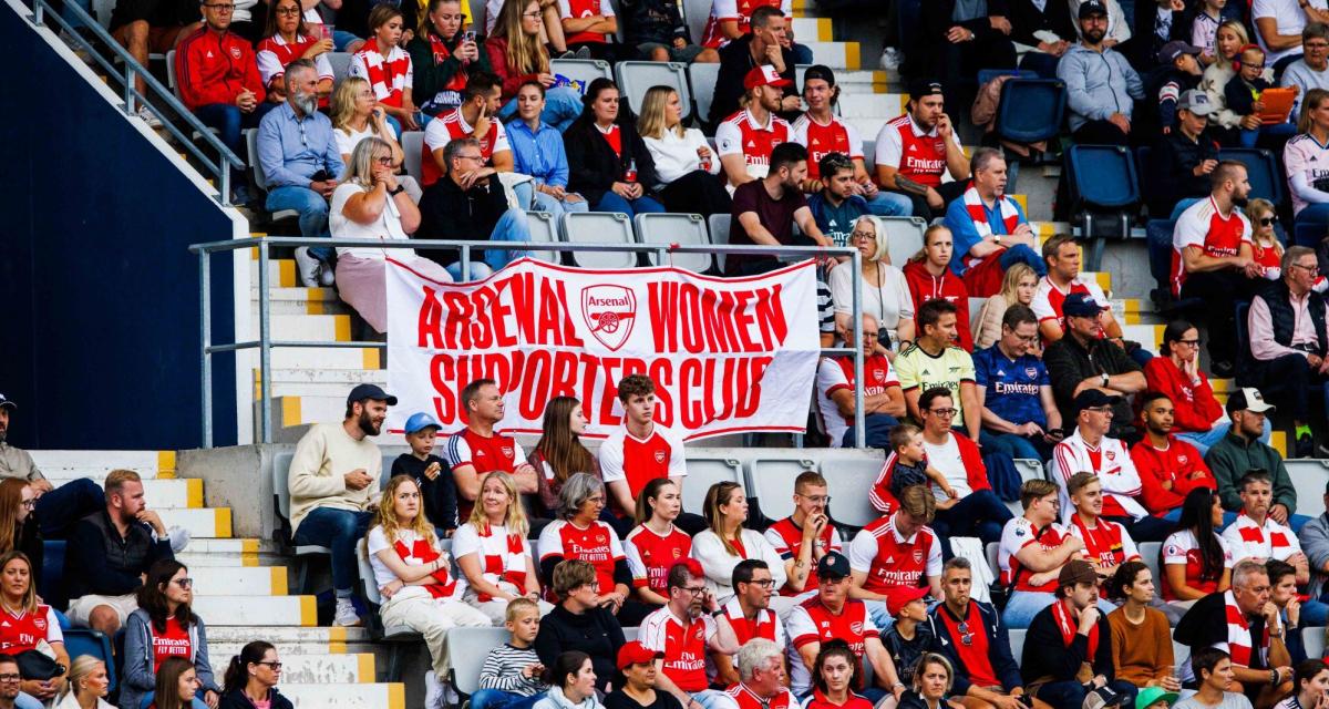 Les supporters d'Arsenal