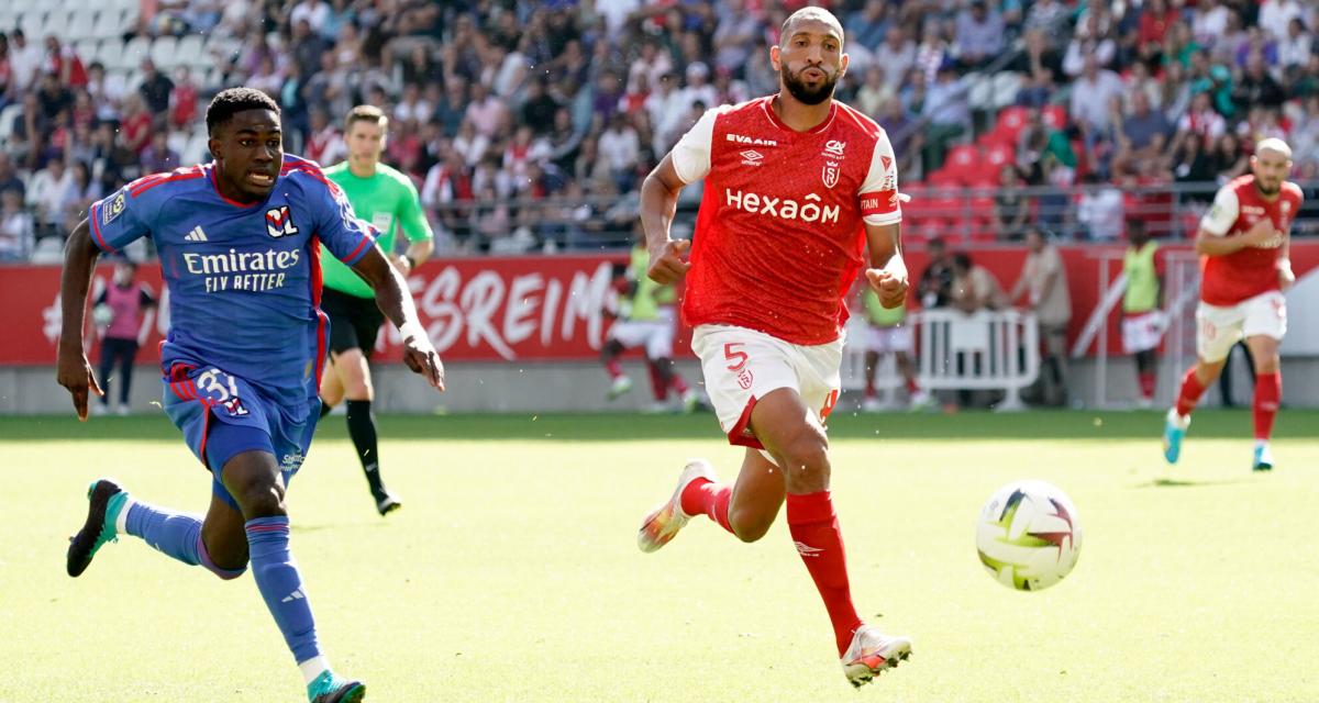 Ernest Nuamah contre le Stade Rennais