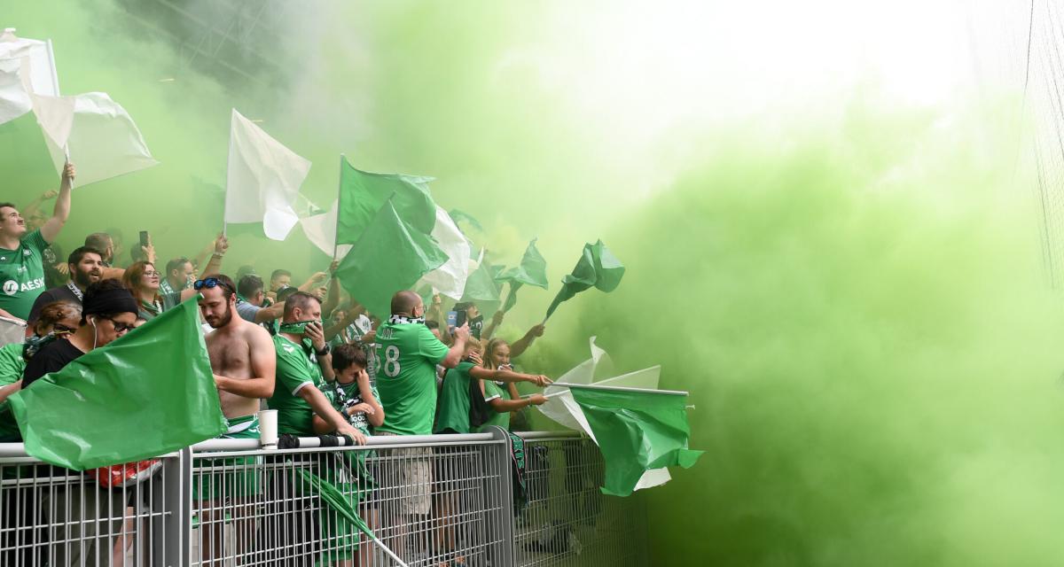 Les supporters stéphanois trop festifs pour la LFP