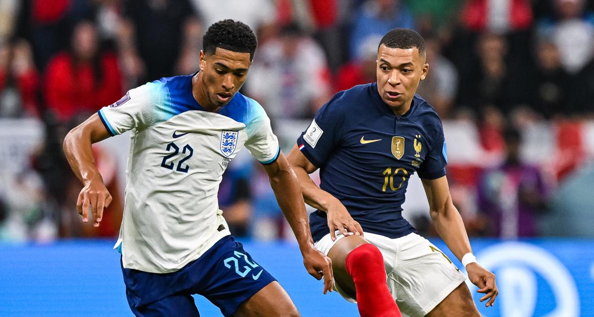 Jude Bellingham et Kylian Mbappé