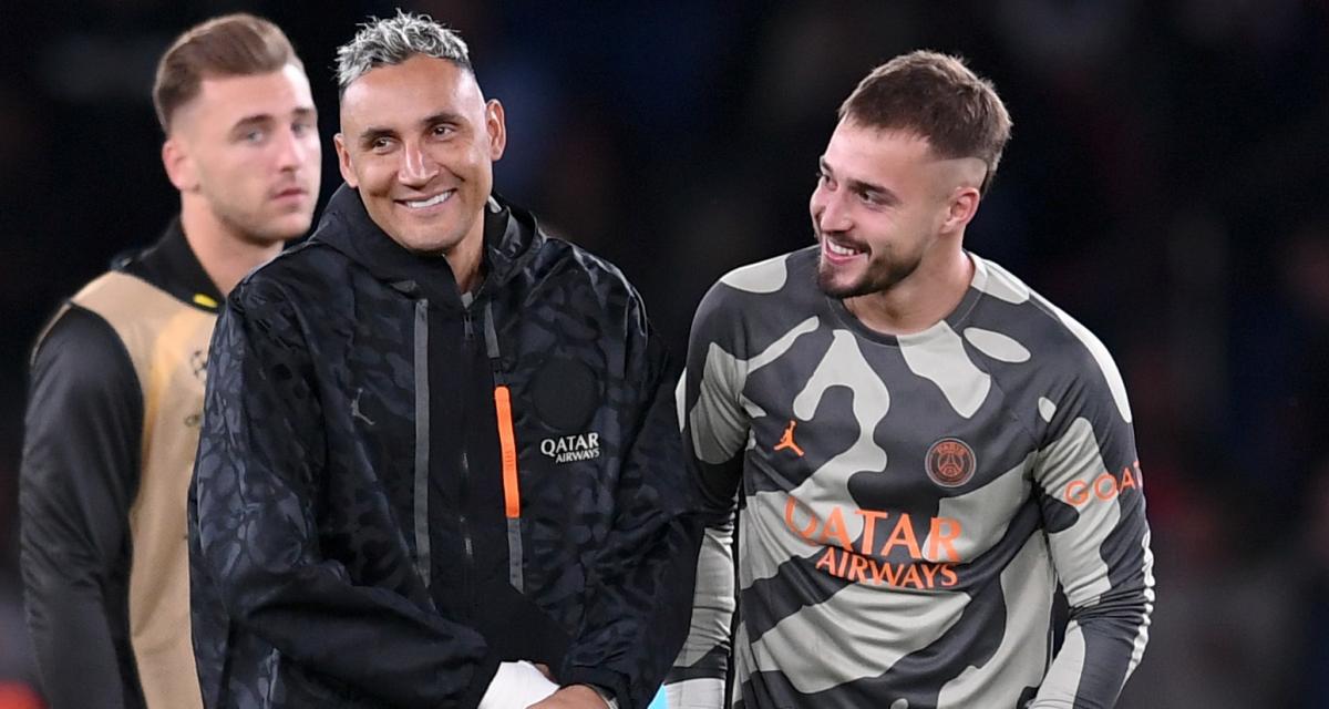 Keylor Navas et Arnau Tenas