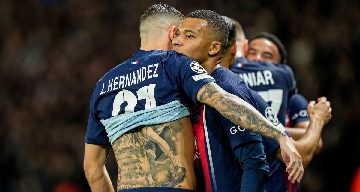 Le PSG dompte l'AC Milan et récupère la 1ère place