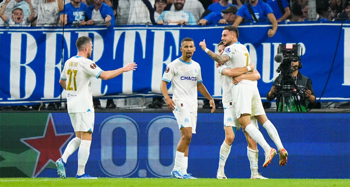 Ligue Europa - OM - AEK  L'Olympique de Marseille remporte une