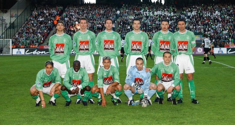  - ASSE : l'équipe type des Verts lors de leur dernière montée en Ligue 1
