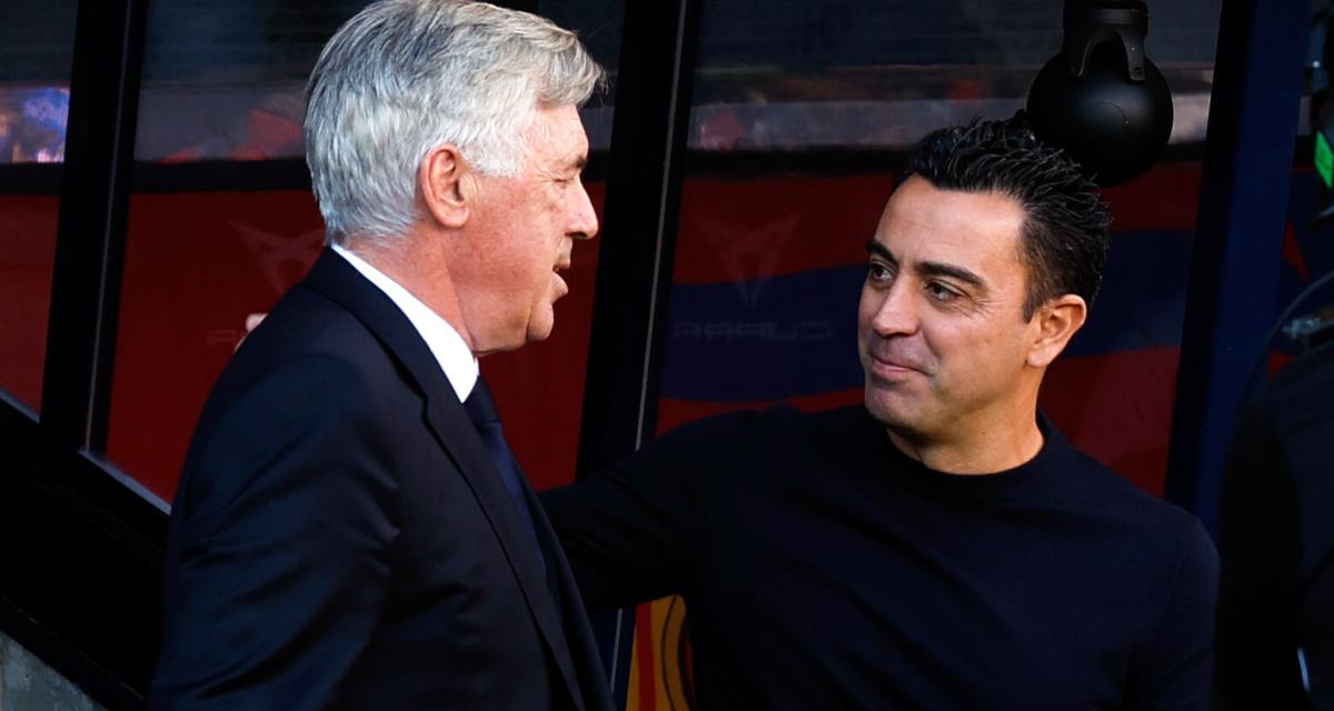 Carlo Ancelotti et Xavi