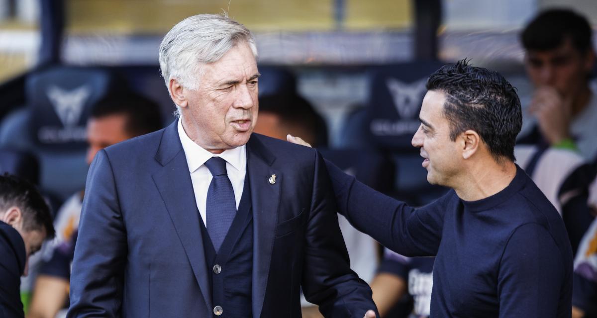 Carlo Ancelotti et Xavi