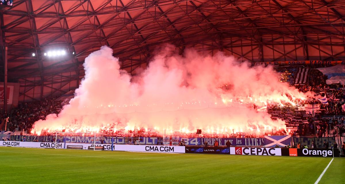 Le craquage de fumigènes d'OM-Lille