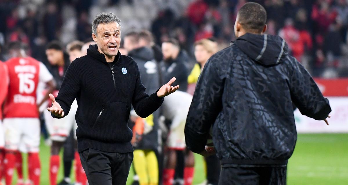 Luis Enrique et Kylian Mbappé