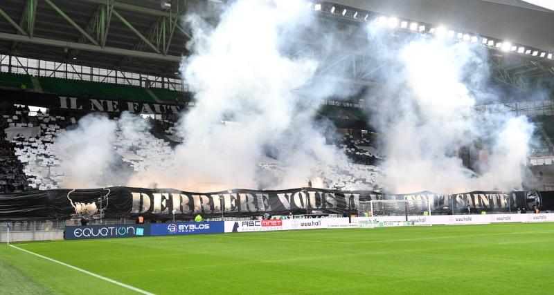  - ASSE : la banderole incendiaire des Magic Fans contre Labrune et la LFP