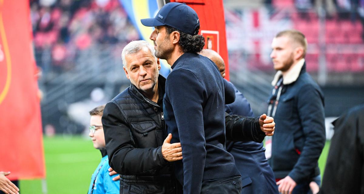 Bruno Genesio et Fabio Grosso