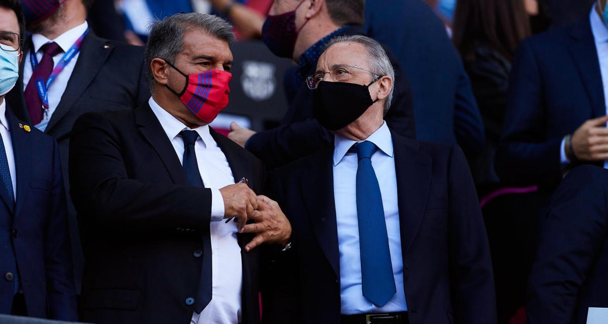 Florentino Perez et Joan Laporta