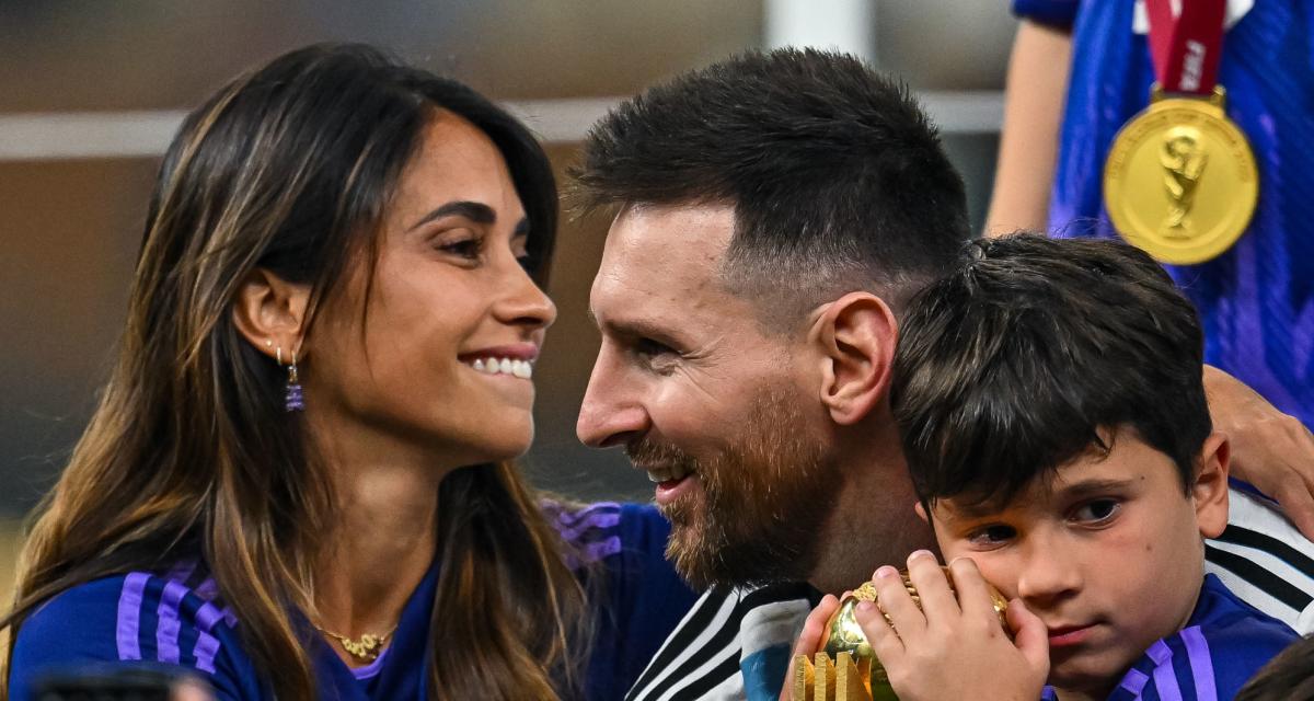 Antonela et Lionel Messi