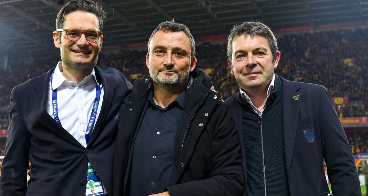 Joseph Oughourlian, Franck Haise et Arnaud Pouille, un trio qui marche à Lens...