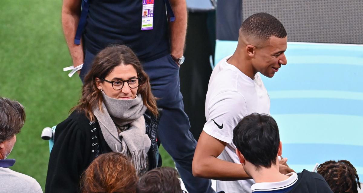 Fayza Lamari et Kylian Mbappé