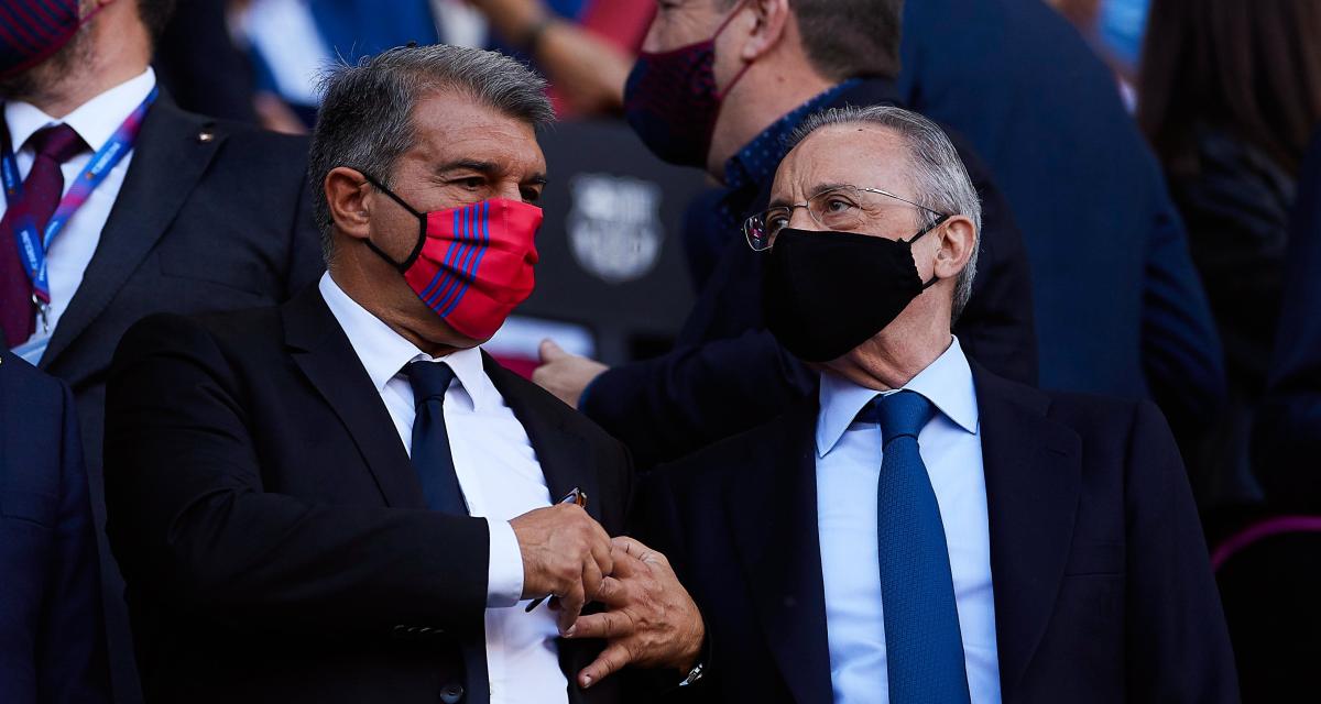 Joao Laporta et Florentino Pérez