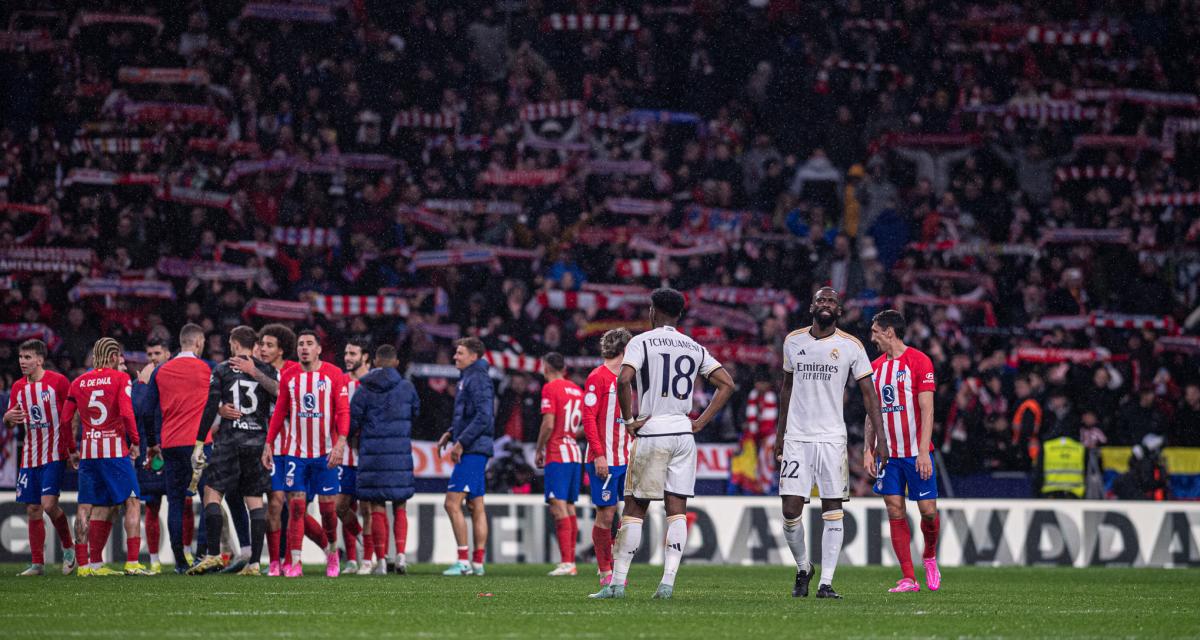 Tchouaméni et Rüdiger après l'élimination contre l'Atlético