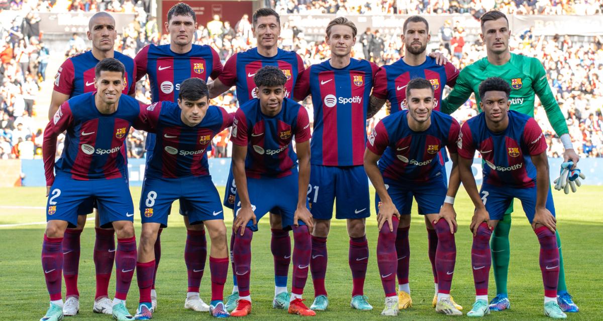 Les joueurs du FC Barcelone 