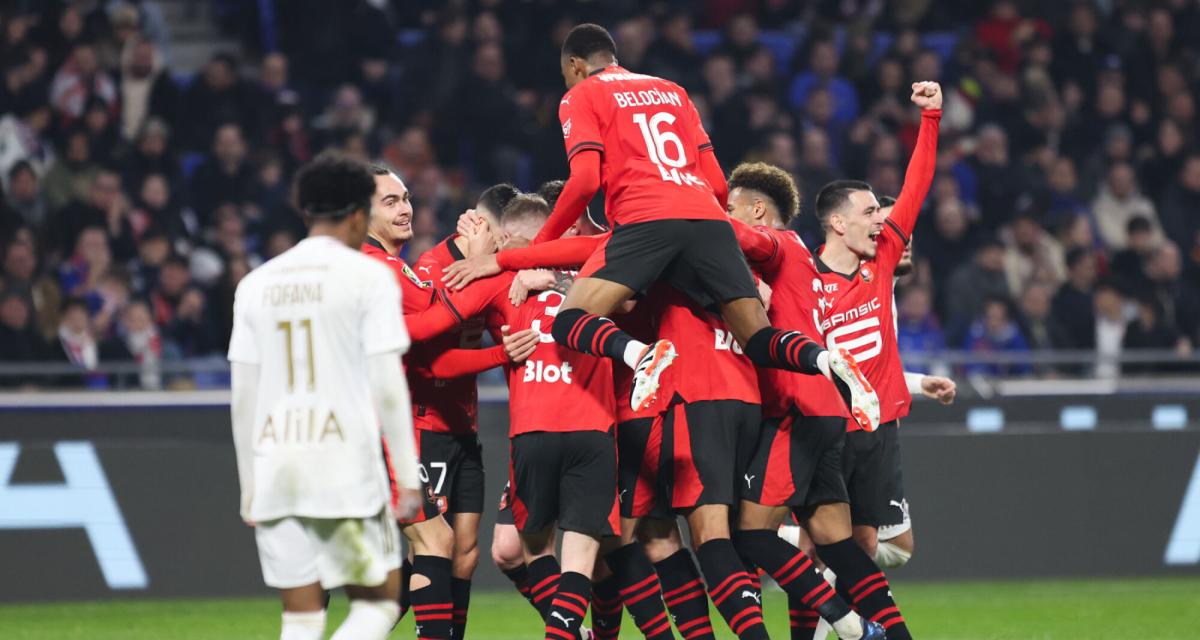 Rennes a pris sa revanche du match aller au Roazhon Park...