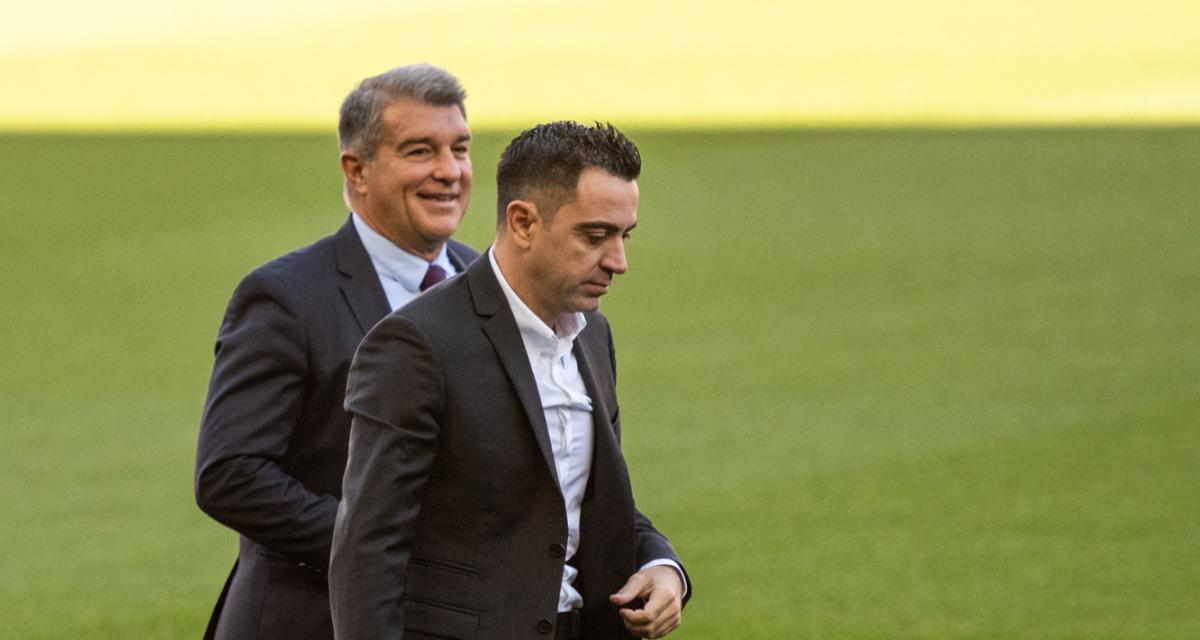 Joan Laporta et Xavi