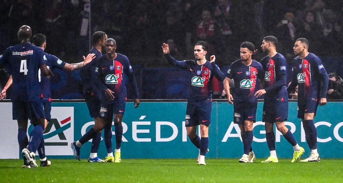 Coupe de France : le PSG écarte Brest, sans rassurer
