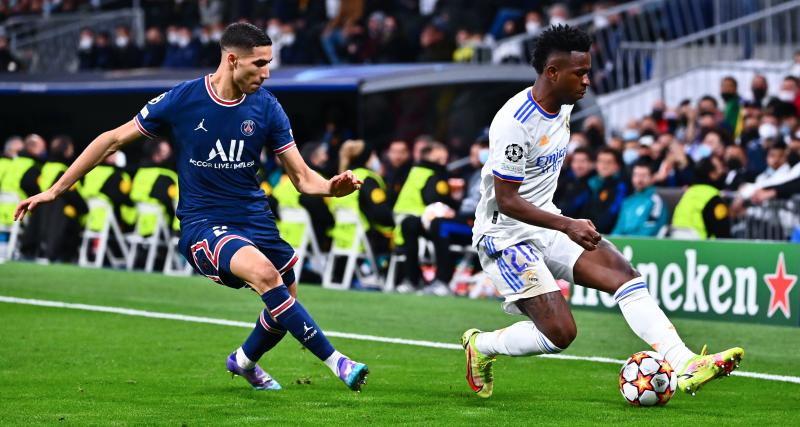 Paris Saint-Germain - Real Madrid Mercato : un appel du pied de Vinicius à Hakimi ?