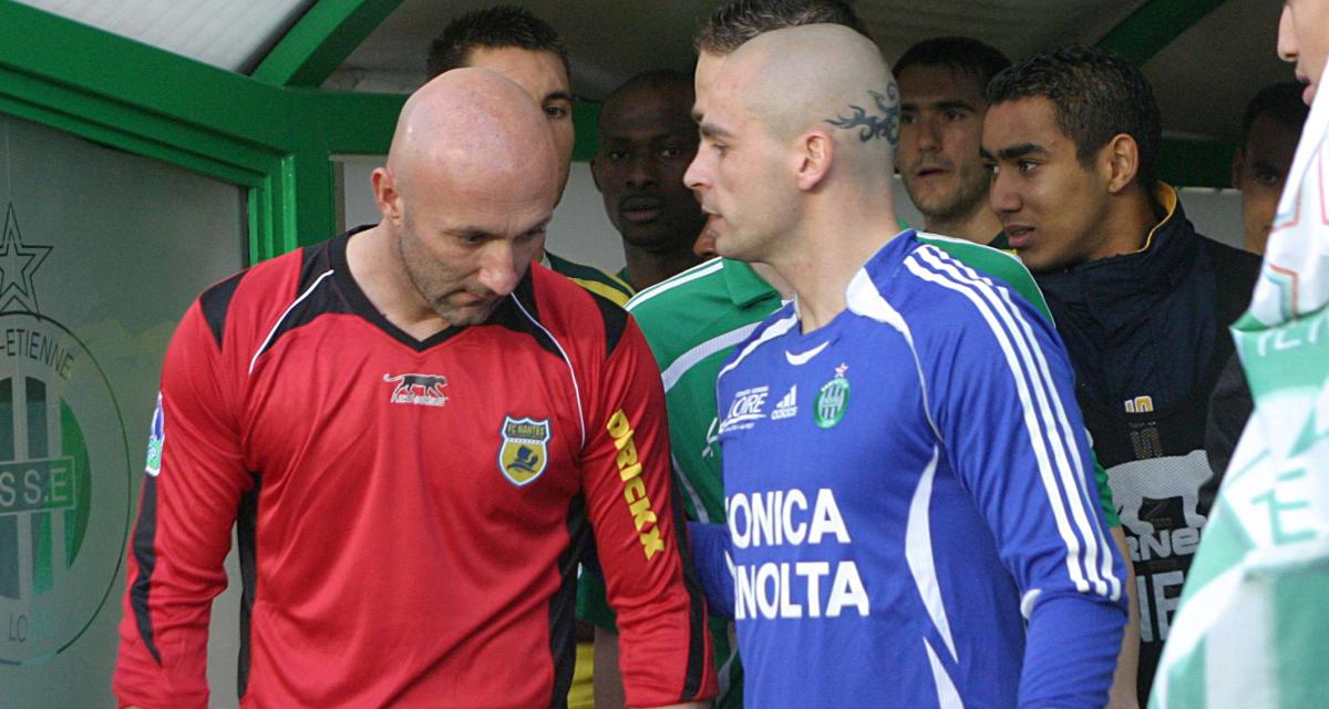 Jérémie Janot avec Fabien Barthez en 2006-07