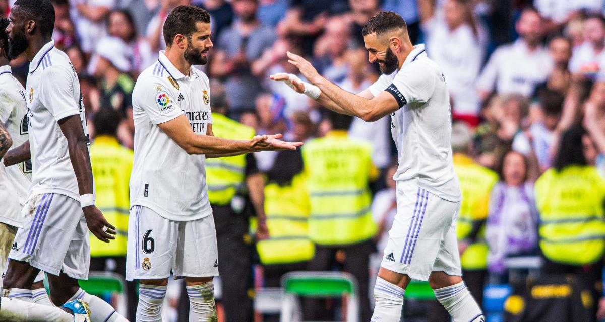 Nacho et Karim Benzema