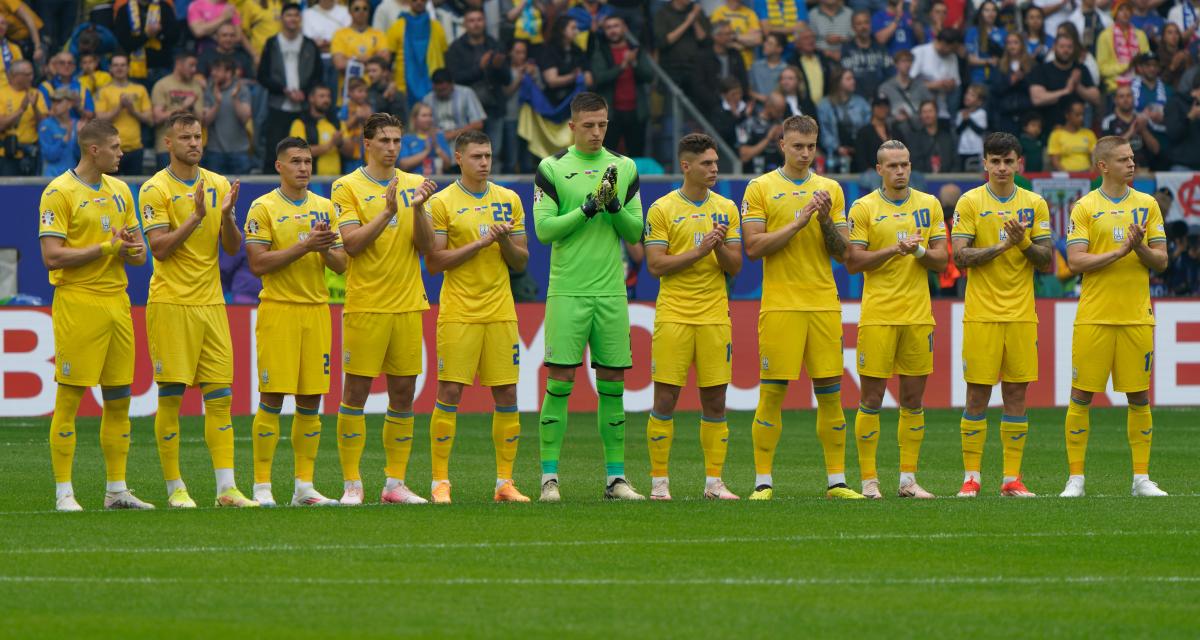 Le onze ukrainien qui a battu la Slovaquie