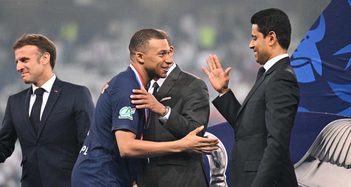 Kylian Mbappé et Nasser al-Khelaïfi