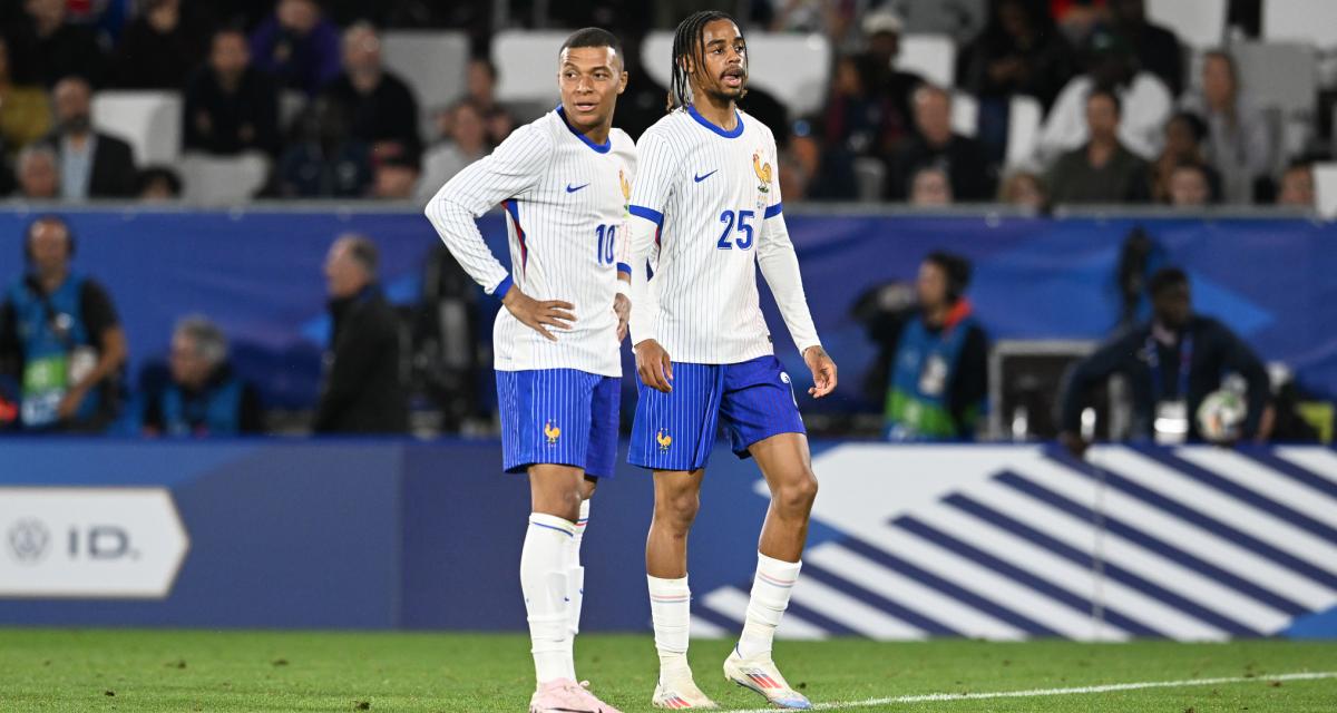 Kylian Mbappé et Bradley Barcola