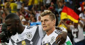 Real Madrid : Joselu chambre Rudiger et Kroos avant Allemagne-Espagne