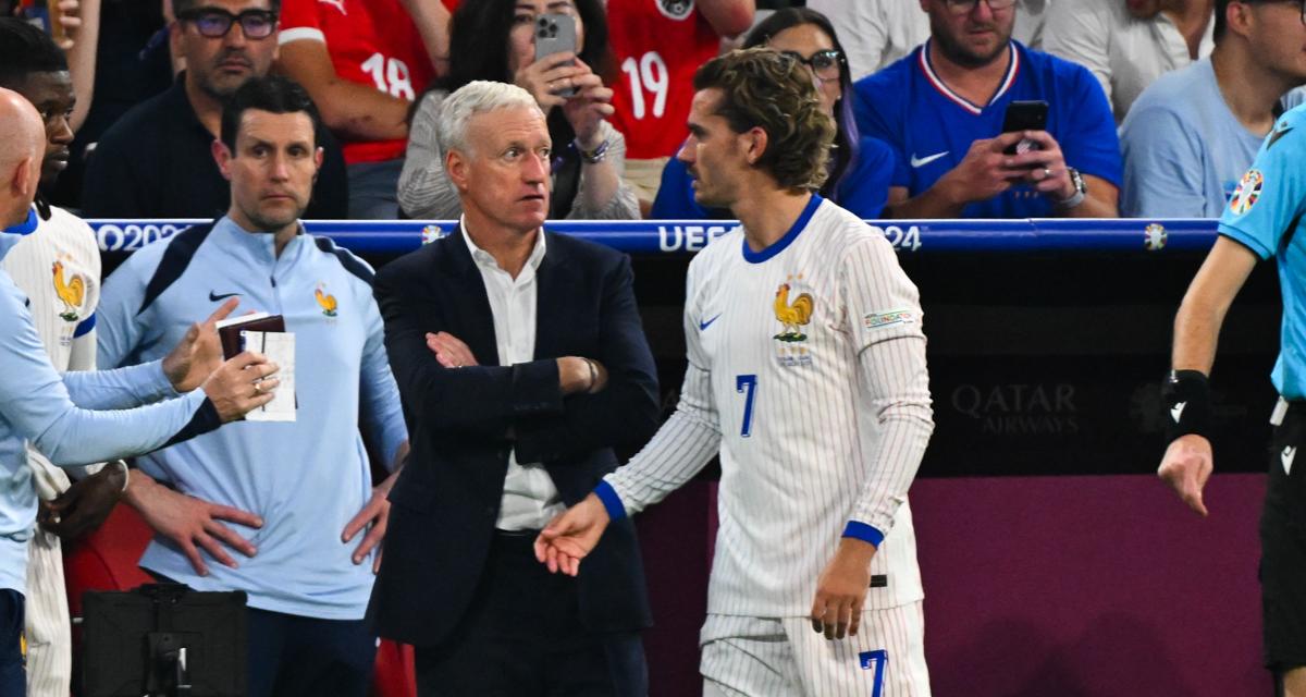 Didier Deschamps et Antoine Griezmann