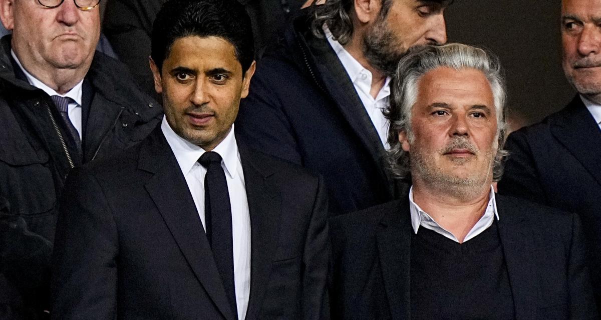 Nasser Al-Khelaïfi et Vincent Labrune