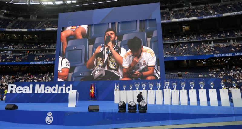 Real Madrid - Les premières images de Mbappé au Real Madrid