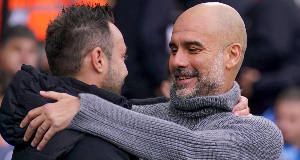 OM Mercato : Guardiola a conseillé une recrue de renom à De Zerbi 